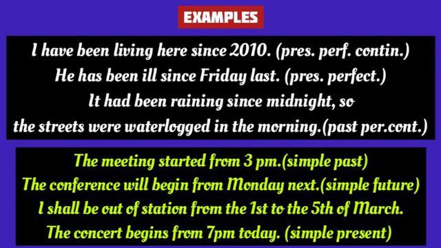 "Since" vs "From" vs "For" || Prepositions of Time смотреть онлайн