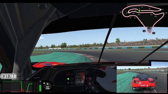 ?iRacing Ferrari GT3 Challenge S2 2023 W4 - Magny-Course Guide Lap? смотреть онлайн