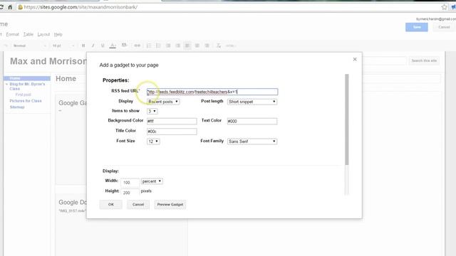 How to Import an RSS Feed Into Google Sites. смотреть онлайн