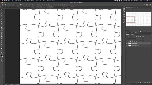 Photoshop Puzzle Template - Part Three! смотреть онлайн