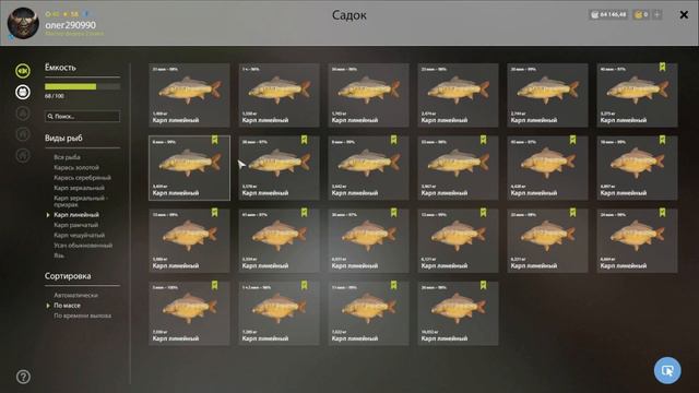 Русская рыбалка 4. Russian fishing 4. Янтарное. 84.147. Фарм карпа!!!! смотреть онлайн