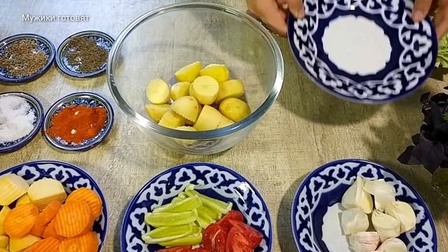 Такого вы ещё не видели! Потрясающий Обед или Ужин из простых продуктов! Всё сложил и в духовку! смотреть онлайн