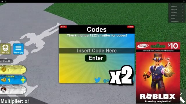 *ALL* NEW SECRET OP WORKING CODES! Roblox Mega Noob Simulator смотреть онлайн