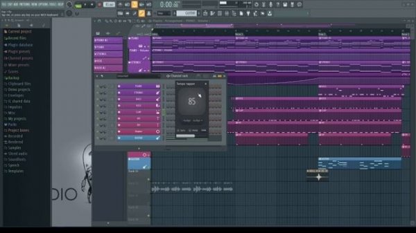 31. FL Studio. Обзор панелей в панели управления