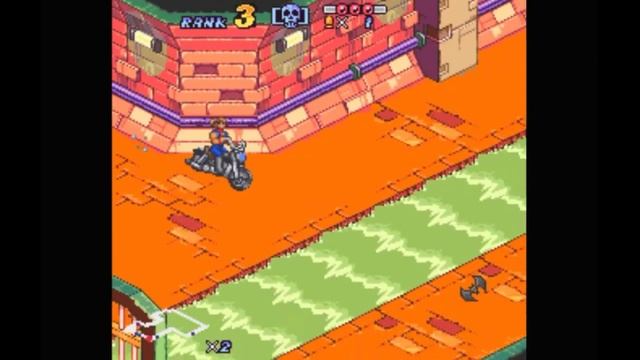 Super Nintendo (Snes) 16-bit Biker Mice From Mars Round 3