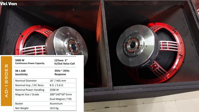 DJ Speaker jo 2500 watts ka hai #vkivan смотреть онлайн