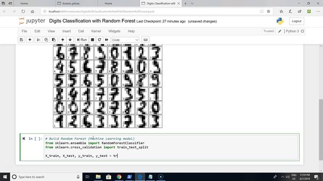 Digits Classification with Random Forest Example in 10 minutes смотреть онлайн