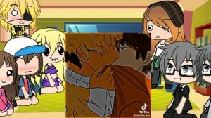 реакция гф на тт/5 часть/ шип Бил/Диппер и Пасифика/Мейбл ( а автор лох)