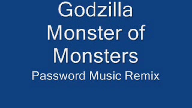 Godzilla Monster of Monsters Password Theme Remix смотреть онлайн