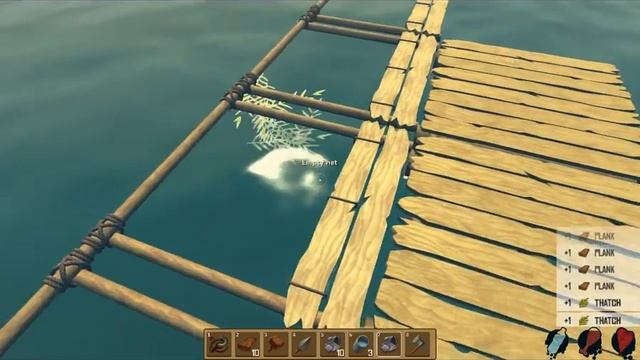 Raft|Ч.3 Домик на ПЛОТИКЕ|Возможно финал смотреть онлайн