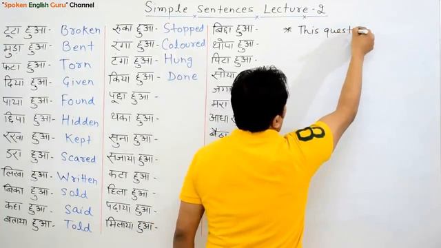 Verb 3rd Form - Amazing Use | Basic English Speaking Course in Hindi смотреть онлайн