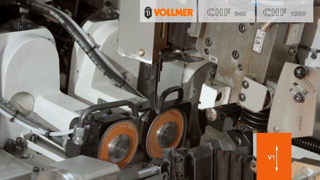 Machine for sharpening circular saws // Machine concept // VOLLMER CHF 840 and CHF 1300 смотреть онлайн