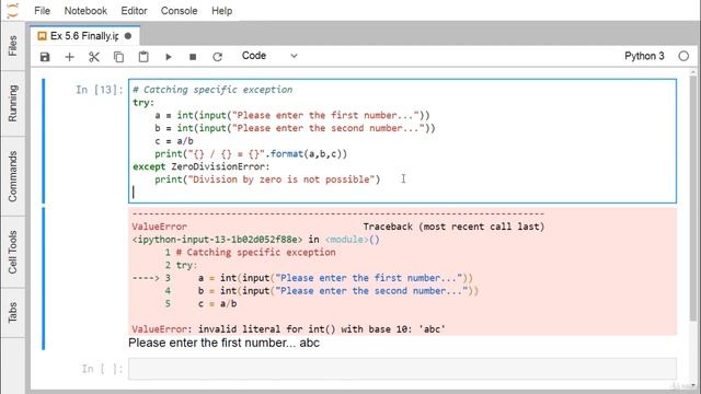# - 27 Python Exceptions Try except and finally смотреть онлайн