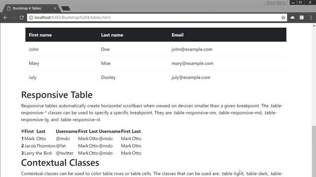 Bootstrap 4 Table Classes Explained! смотреть онлайн