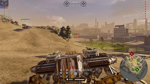 Crossout #523 ► Rover Walker - Dawn Children's Dual Plasma Cannons Tank Build смотреть онлайн