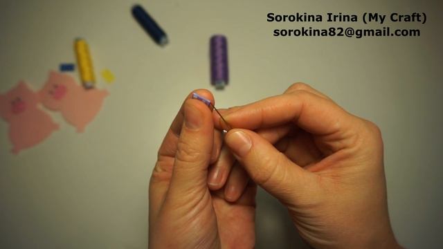 "Tree little pigs" finger puppets tutorial / МК: Пальчиковый театр "Три поросёнка" смотреть онлайн