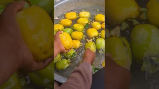 Soak the persimmons with liao grass, so that the persimmons taste crunchy and sweet смотреть онлайн