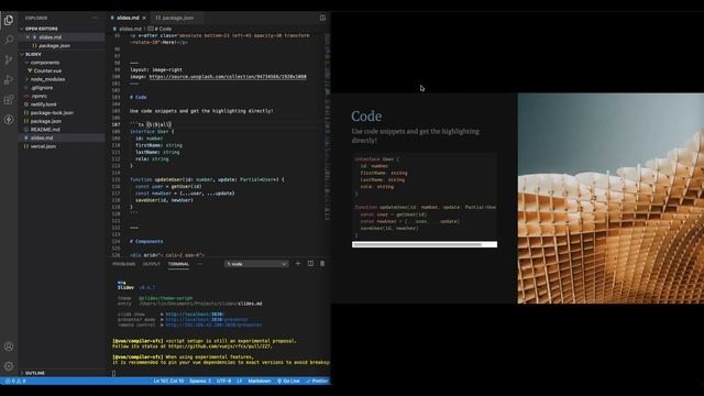 How to Create Presentations with Markdown for Devs - Slidev смотреть онлайн