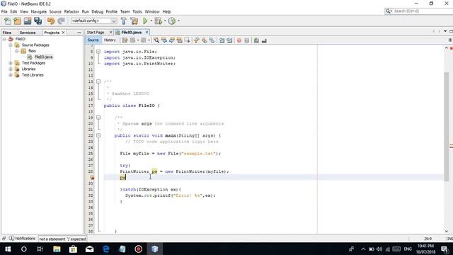 Java Programming Tutorial (TAGALOG VERSION) - #28 (Print) Basic File Handling in Java смотреть онлайн