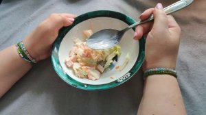 АСМР АППЕТИТНЫЕ ЗВУКИ РТА, ЗВУКИ ЕДЫ, МУКБАНГ ПП САЛАТ