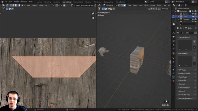 UV Unwrapping for Beginners (Blender Tutorial) смотреть онлайн