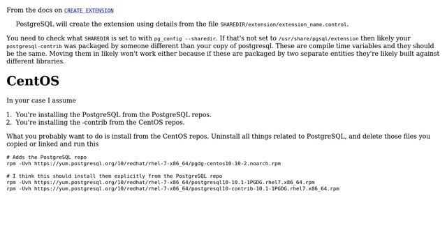 How to install pgcrypto extension in postgres 10 on CentOS 7? (4 Solutions!!) смотреть онлайн