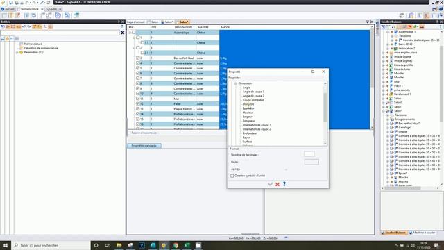 4Escalier 1 Faire une nomenclature export vers Excel смотреть онлайн