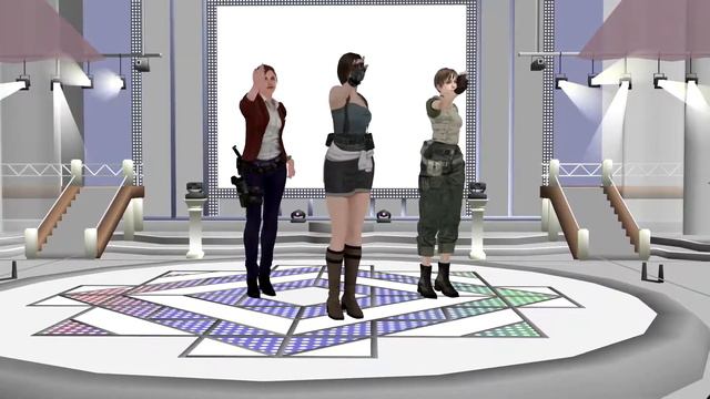 [MMD Resident Evil] Momoland BBoom BBoom - Jill Valentine, Claire Redfield, Rebecca Chambers バイオハザー смотреть онлайн