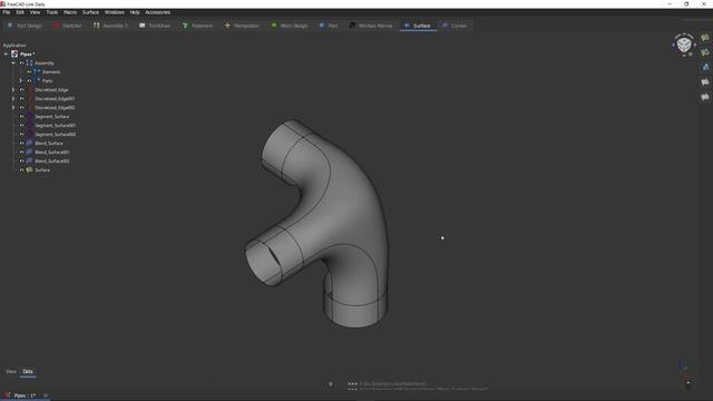 [FreeCAD] Surfacing Tutorial (Surface WB & Curves WB) Part 2 смотреть онлайн