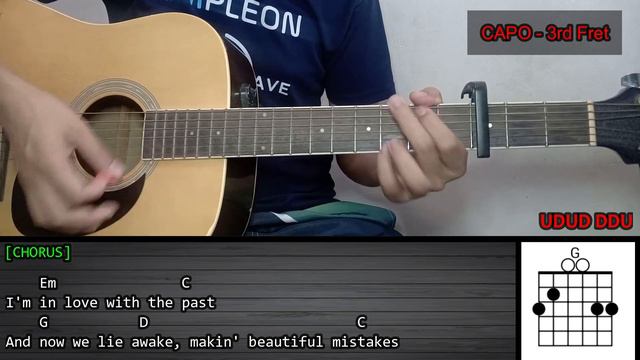 Maroon 5 - BEAUTIFUL MISTAKES | Guitar Tutorial | LYRICS and CHORDS | Cover смотреть онлайн