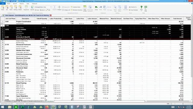 Transfer Hours To Job Cost Using Sage Estimating SQL To Sage 300 CRE, Part 2 of 3 смотреть онлайн