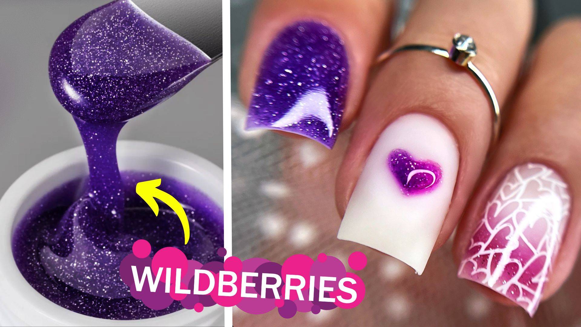 НЕВЕРОЯТНЫЕ ВИТРАЖНЫЕ гели с ВАЙЛДБЕРРИС! Обзор новых гелей и кистей Runail смотреть онлайн