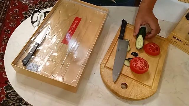Купил себе набор ножей Самура для вас решил сделать обзор смотреть онлайн