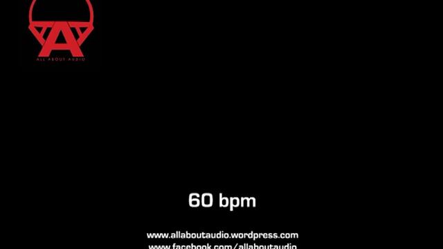 Metronome 60bpm - by All About Audio смотреть онлайн