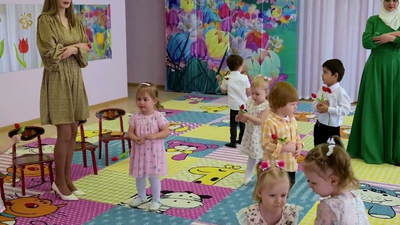 Утренник к 8 марта. Детский садк 3к2. 13.03-1 утр. смотреть онлайн