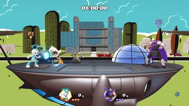 Nickelodeon All-Star Brawl DLC Jenny Vs Shredder смотреть онлайн