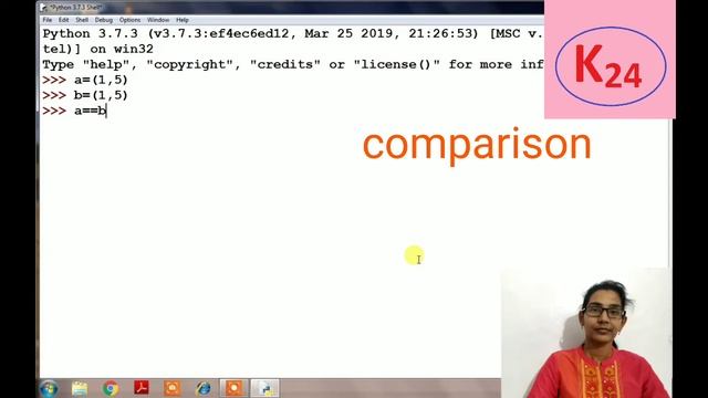 Tuple operations in Python смотреть онлайн