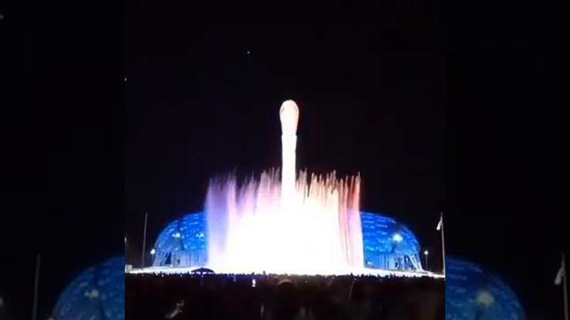 Изменился график работы фонтанов в Олимпийском парке Сочи смотреть онлайн