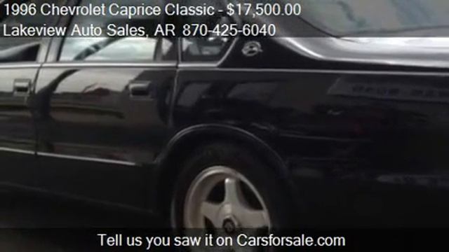 1996 Chevrolet Caprice Classic SS - for sale in Mountain Hom смотреть онлайн