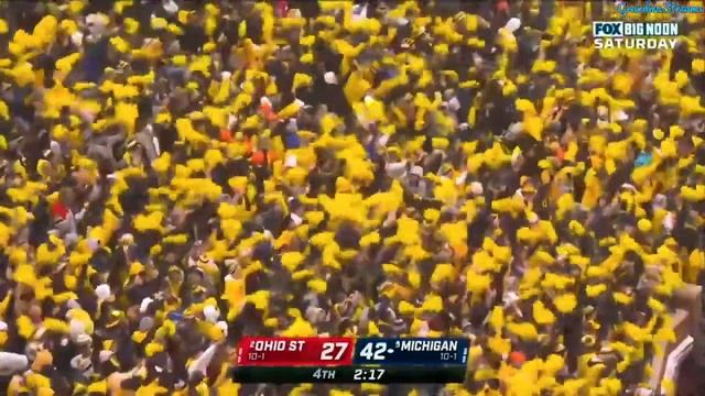 Pump it Up/Seven Nation Army Michigan vs OSU Loud смотреть онлайн