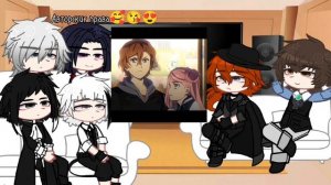 //Реакция БСД на Чую, Дазая+Соукоку//