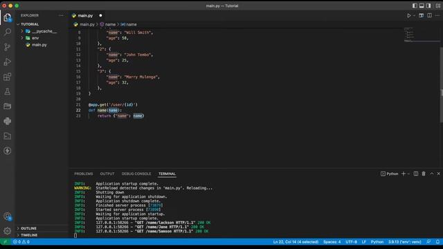How to use Path Parameters in FastAPI смотреть онлайн