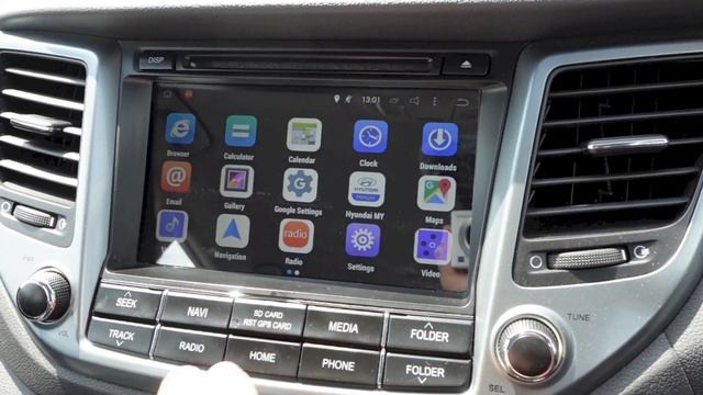 2017 Hyundai Tucson 1.6 T-GDi Start-Up and Full Vehicle Tour смотреть онлайн