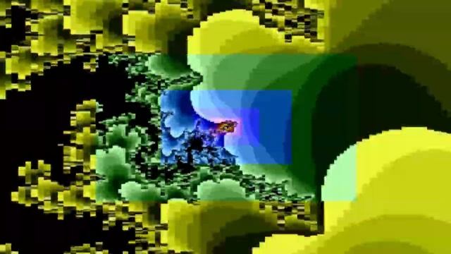 Mandelbrot Set - Sceptre Valley - 10 lines of Atari BASIC (with frames) смотреть онлайн