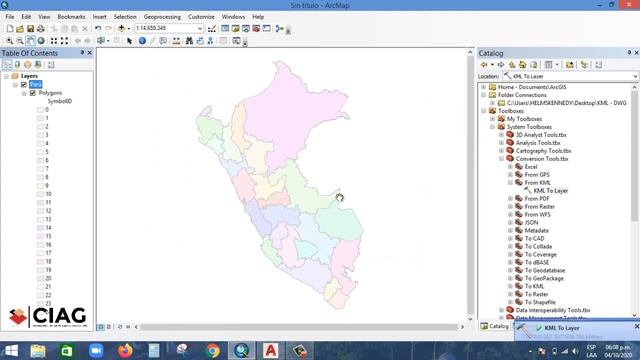 CONVERTIR ARCHIVO KMZ/KML A DWG смотреть онлайн