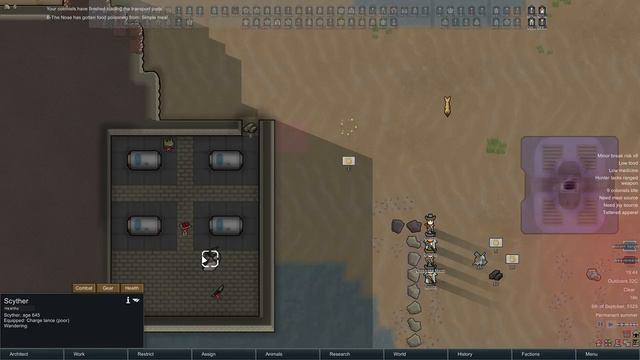 Rimworld B18: 4 Bases(temporarily), Rough, No Mods, Day 1493 New base building begins! смотреть онлайн