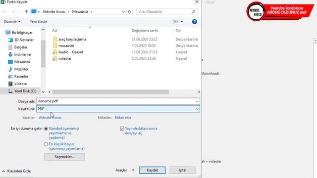 PROGRAMSIZ ve ÜCRETSİZ PDF dosyasını Excel'e çevirme %100 çözüm | How to Convert Excel to PDF смотреть онлайн