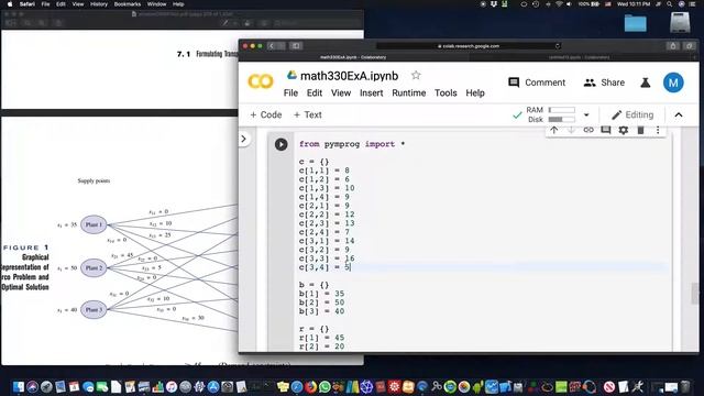 GLPK pymprog смотреть онлайн