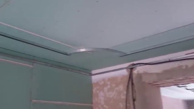 потолок из гипсокартона 6 Классический, монтаж и белый вариант Plasterboard ceiling смотреть онлайн