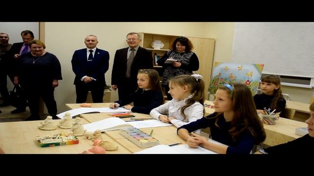 Открытие обновленной ДШИ смотреть онлайн